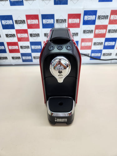 Cafetera Espresso Bialetti Sarribaer, Aluminio, Cápsulas, 1200W, Rojo